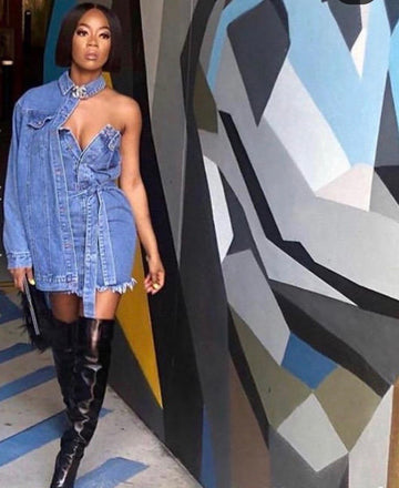 BEST OF BOTH Jean Dress / Jacket